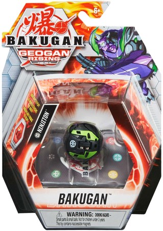 Bakugan Geogan Rising Darkus Ninjiton figurka + karty