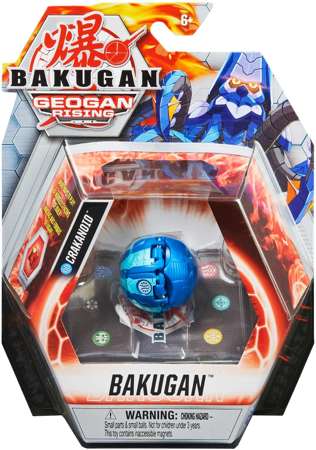 Bakugan Geogan Rising Hydorous Crakanoid figurka + karty