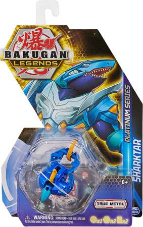 Bakugan Legends Platinum figurka Sharktar i karty
