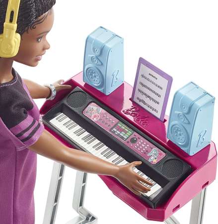 Barbie Big City Big Dreams lalka + keyboard i akcesoria