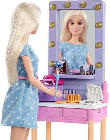 Barbie Big City Big Dreams lalka z toaletką + akcesoria
