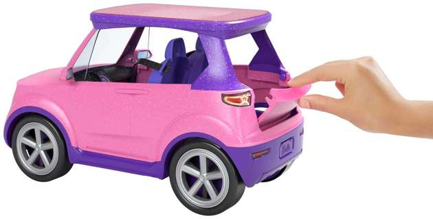 Barbie Big City Dreams 2w1 samochód i koncertowa scena oraz akcesoria