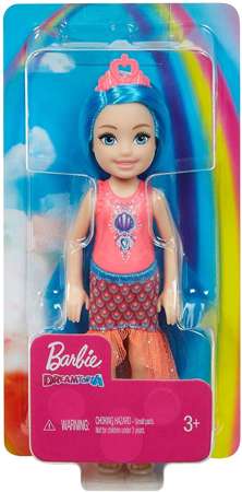 Barbie Chelsea Dreamtopia lalka syrenka dziewczynka 15 cm