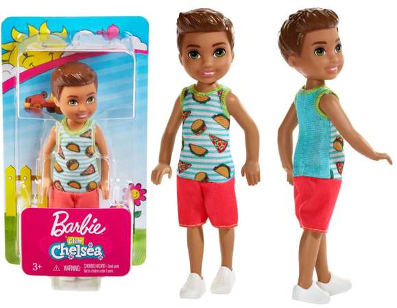 Barbie Club Chelsea lalka chłopiec brunet