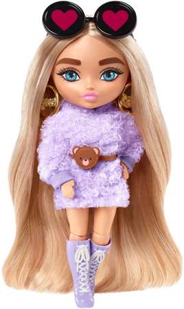 Barbie Extra Minis lalka z okularami w serca
