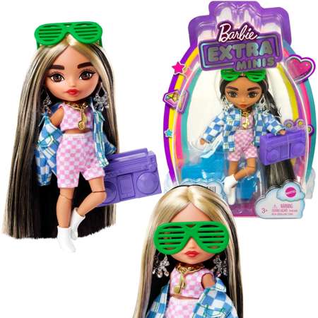 Barbie Extra Minis lalka z radiem