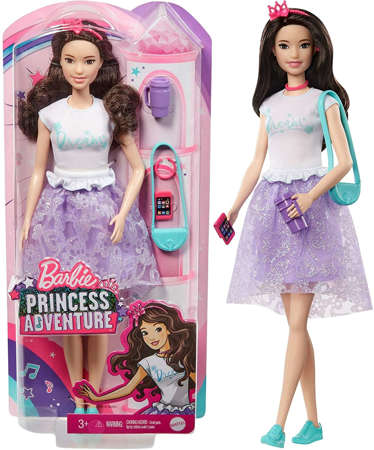 Barbie Przygody księżniczek wysoka laleczka 31 cm