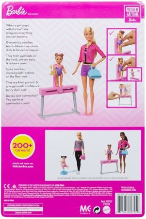 Barbie Zestaw gimnastyczka 2 lalki FXP39