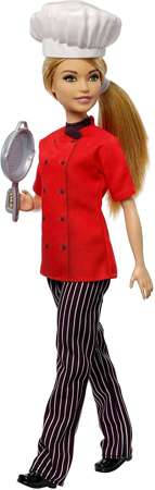 Barbie duży zestaw Idealna Kuchnia i lalka Barbie You can be Kariera Szef kuchni
