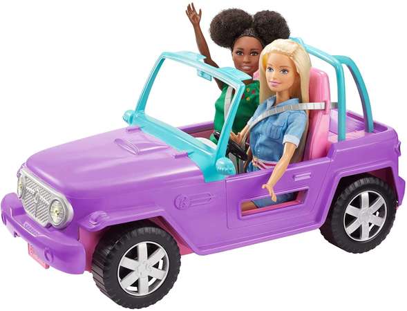 Barbie fioletowy Jeep plażowy