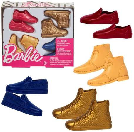 Barbie modne buty dla Barbie i Kena 4 pary