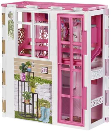 Barbie zestaw Domek kompaktowy z akcesoriami