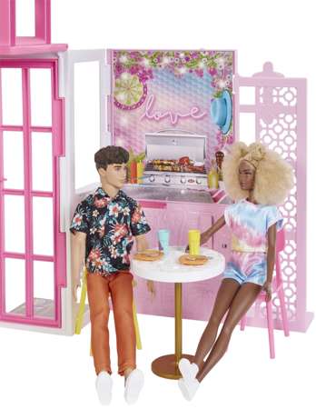 Barbie zestaw Domek kompaktowy z akcesoriami