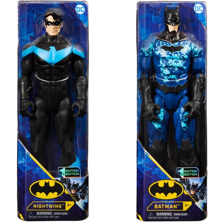 Batman Nightwing 2 duże figurki akcji Bat-tech Tactical DC Comics Spin Master