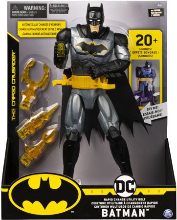 Batman figurka Deluxe ze światłem i dźwiękiem + akcesoria