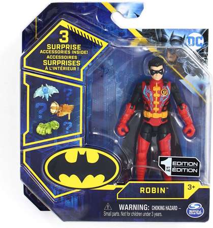 Batman figurka Robin 10 cm + 3 akcesoria niespodzianki