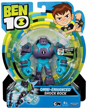 Ben 10 Figurka Skalniak Omni-wzmocniony Omni-Enhanced Shock Rock