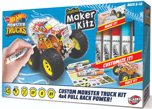 Bladez Monster Trucks Maker Kitz z mazakami