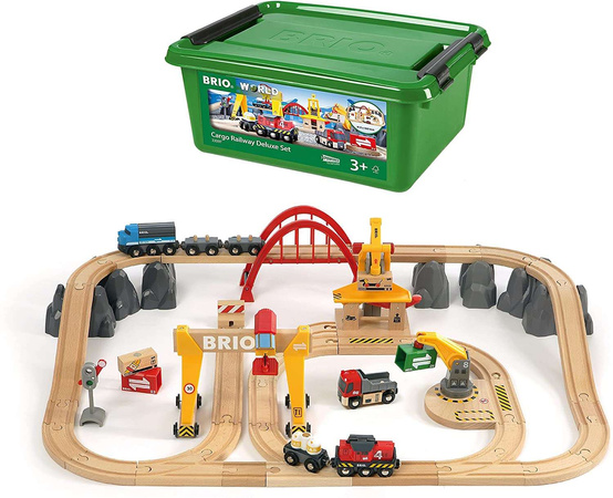 Brio Zestaw torów i akcesoriów Cargo Deluxe