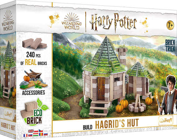 Buduj z cegły Harry Potter Chatka Hagrida klocki EKO