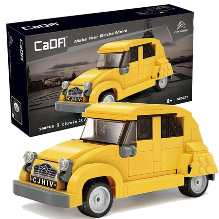 Cada C55021W Klocki konstrukcyjne Pojazd Citroen 2CV 298 el.