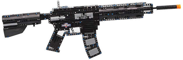 Cada Klocki konstrukcyjne broń karabin Carbine M4A1 621 elementów C81005W