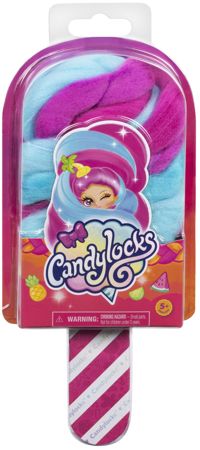 CandyLocks Laleczka pachnące włosy + akcesoria