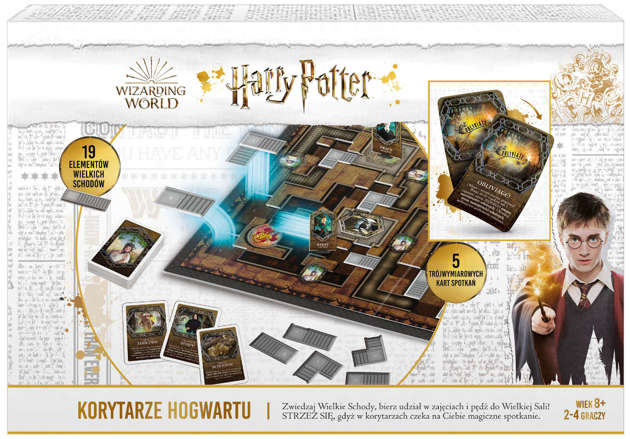 Cartamundi Harry Potter Korytarze Hogwartu planszowa gra towarzyska