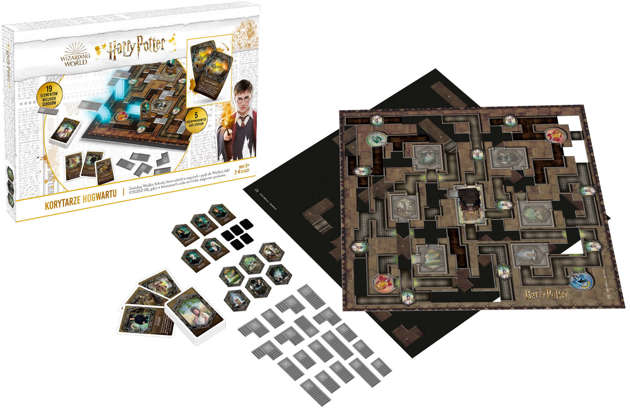 Cartamundi Harry Potter Korytarze Hogwartu planszowa gra towarzyska