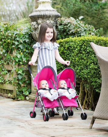 Chicco Wózek spacerówka dla lalek bliźniaków