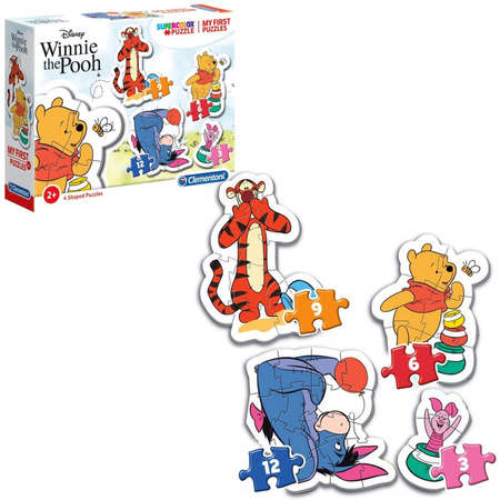 Clementoni Moje pierwsze puzzle Kubuś Puchatek BŁĄD FABRYCZNY