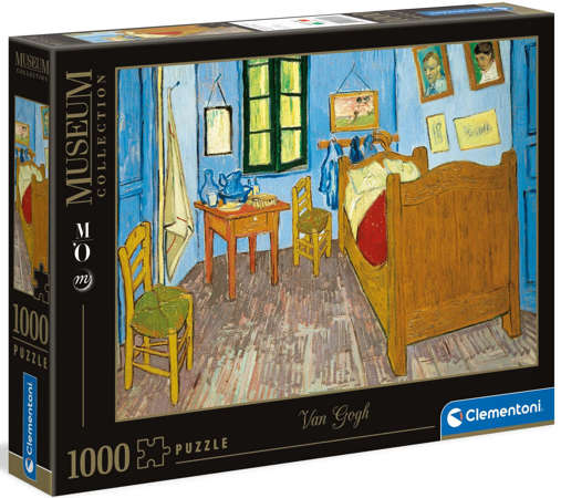 Clementoni Puzzle 1000 Pokój Van Gogha w Arles Sypialnia