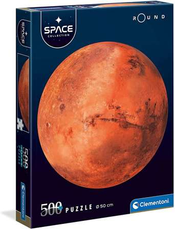 Clementoni Puzzle Round 500 Space Collection Mars