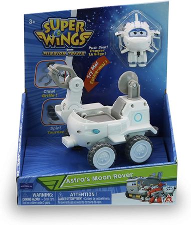 Cobi Super Wings Księżycowy Pojazd i figurka Astra