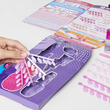 Cool Maker Go Glam Nail Surprise zestaw do paznokci tipsy + akcesoria lakier