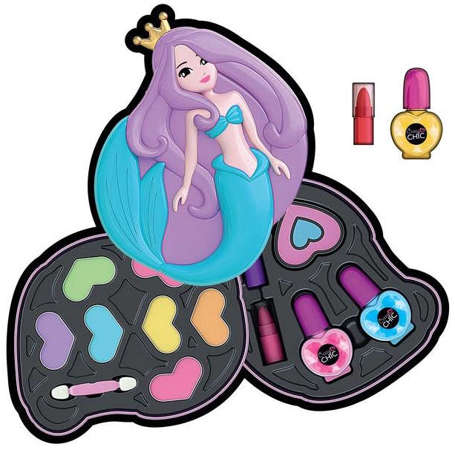 Crazy Chic zestaw kosmetyków w paletce Lovely Make Up Mermaid