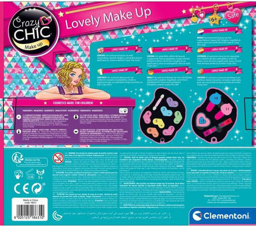Crazy Chic zestaw kosmetyków w paletce Lovely Make Up Unicorn