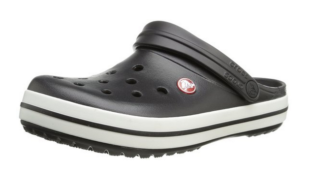 Crocs Crocband Black Czarne klapki