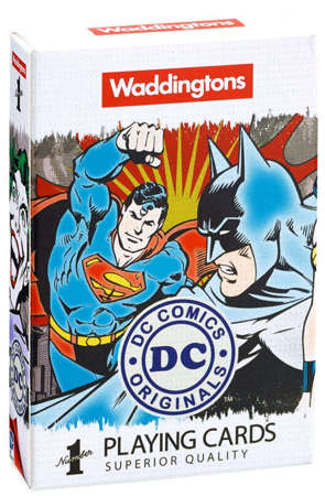 DC Comics karty do gry z postaciami