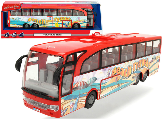 Dickie Autobus turystyczny czerwony