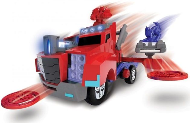 Dickie Toys Transformers Optimus Prime Ciężarówka bojowa z  wyrzutnia dysków