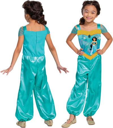 Disney Kostium Strój karnawałowy Aladyn Dżasmina 124-135 cm