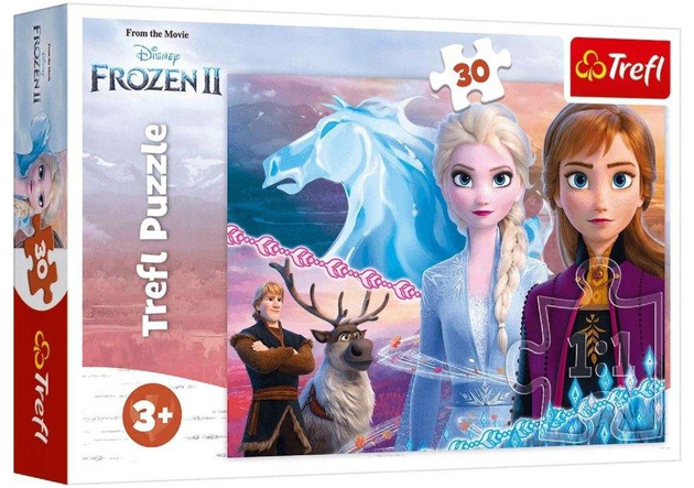 Disney Kraina Lodu II Puzzle 30 elementów Odwaga sióstr