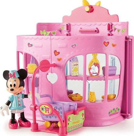 Disney Myszka Minnie Supermarket + figurka i akcesoria 