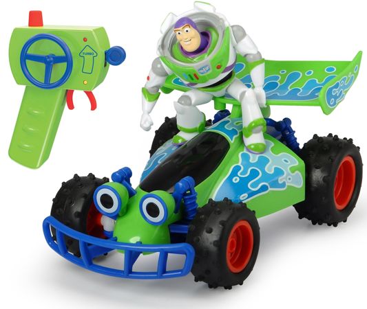 Disney Toy Story 4 Zdalnie sterowany RC pojazd Buggy i figurka Buzz Astral