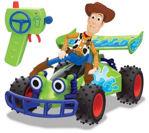 Disney Toy Story 4 Zdalnie sterowany RC pojazd Buggy i figurka szeryf Chudy