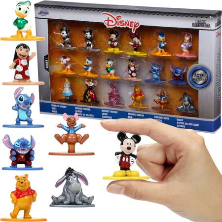 Disney Zestaw 18 metalowych figurek bohaterów z bajek