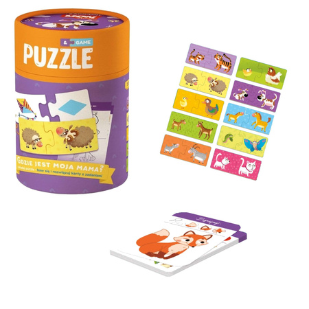 Dodo Puzzle MON 10x2 elementów Gdzie jest moja mama