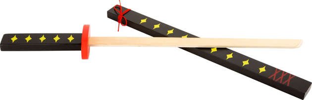 Drewniany japoński miecz Katana