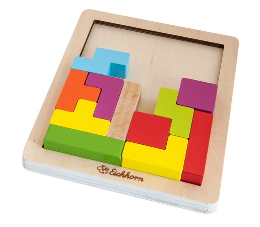 Eichhorn Drewniana gra łamigłówka układanka 20 elementów
